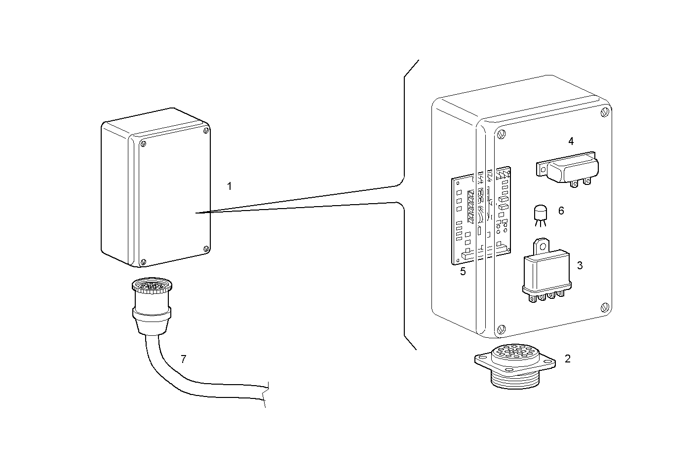 OVERSPEED DEVICE - N67MNTM28.31 NEF 6 mechanic. parts diagram