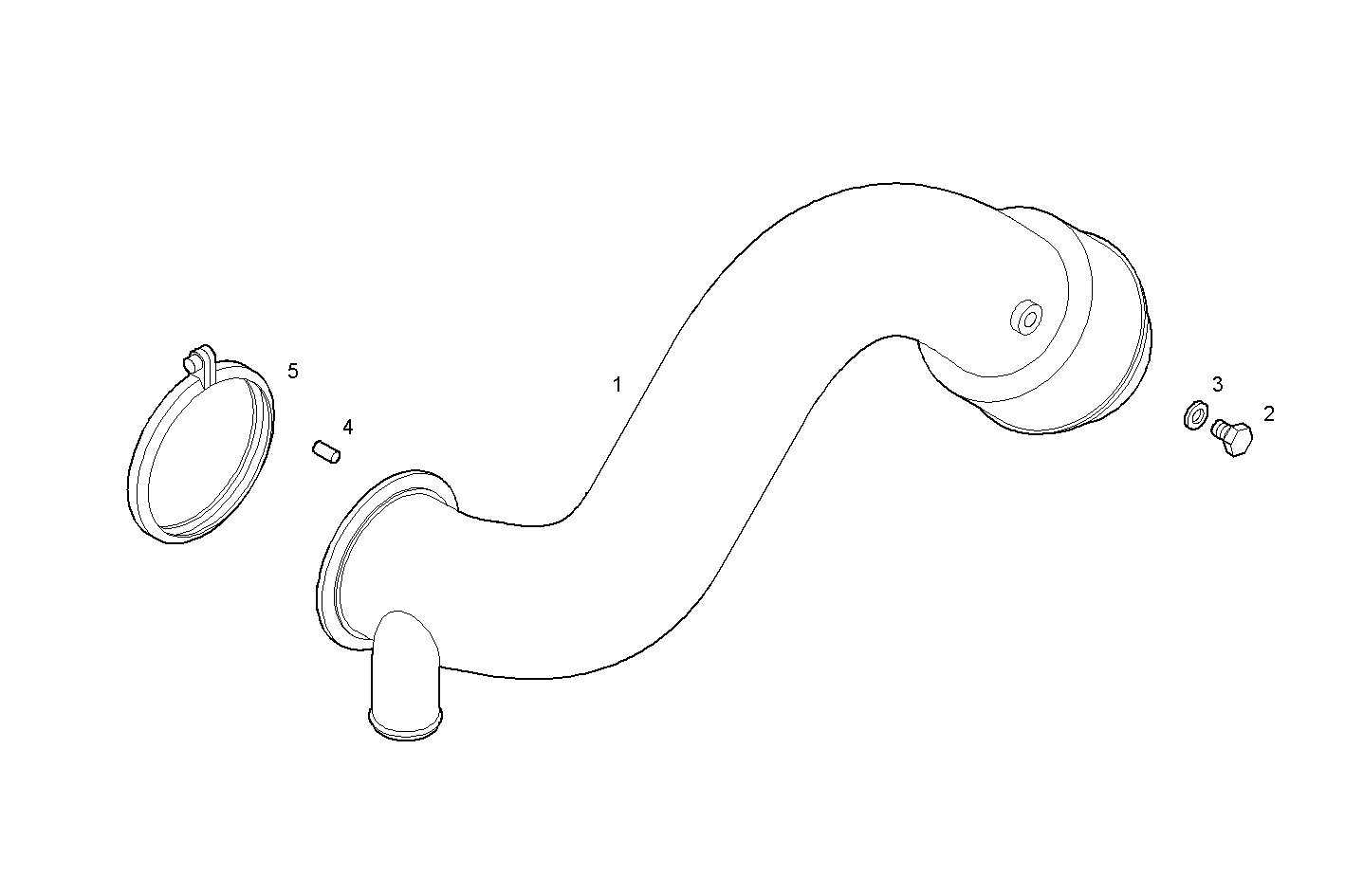 GAS-WATER MIXER WITH STERN OUTLET - C78ENTM50.10 CURSOR 8 parts diagram