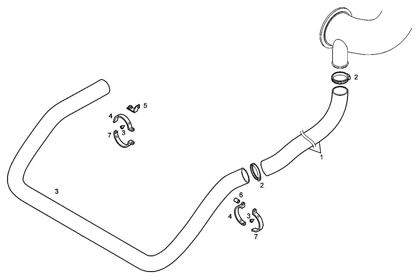GAS-WATER MIXER WITH STERN OUTLET - C78ENTM50.11 CURSOR 8 parts diagram