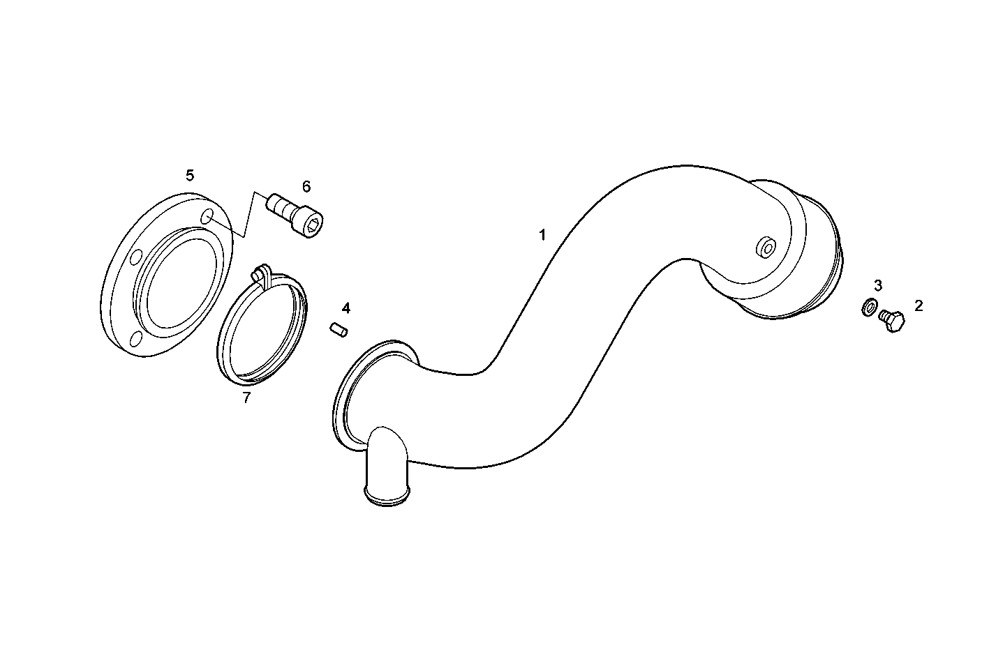 GAS-WATER MIXER - C78ENSM20.30 CURSOR 8 parts diagram