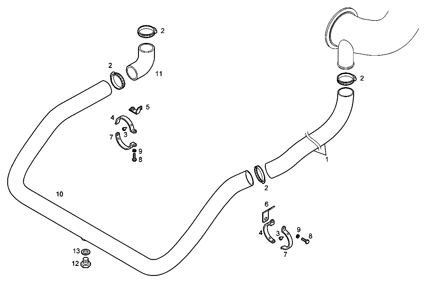 GAS-WATER MIXER - C78ENSM20.10 CURSOR 8 parts diagram