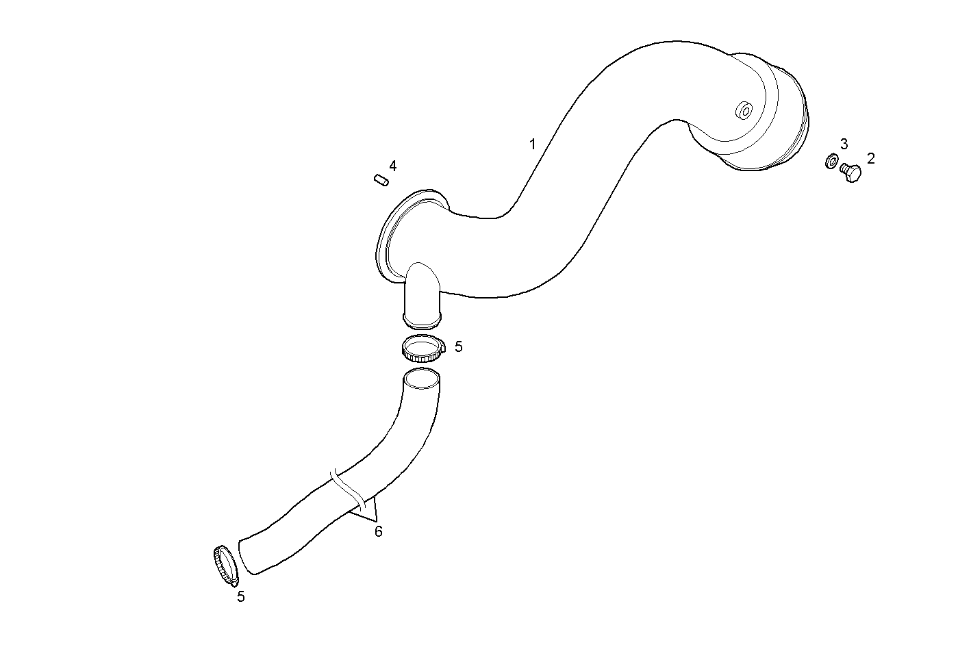 GAS-WATER MIXER WITH STERN OUTLET - C78ENTM50.11 CURSOR 8 parts diagram