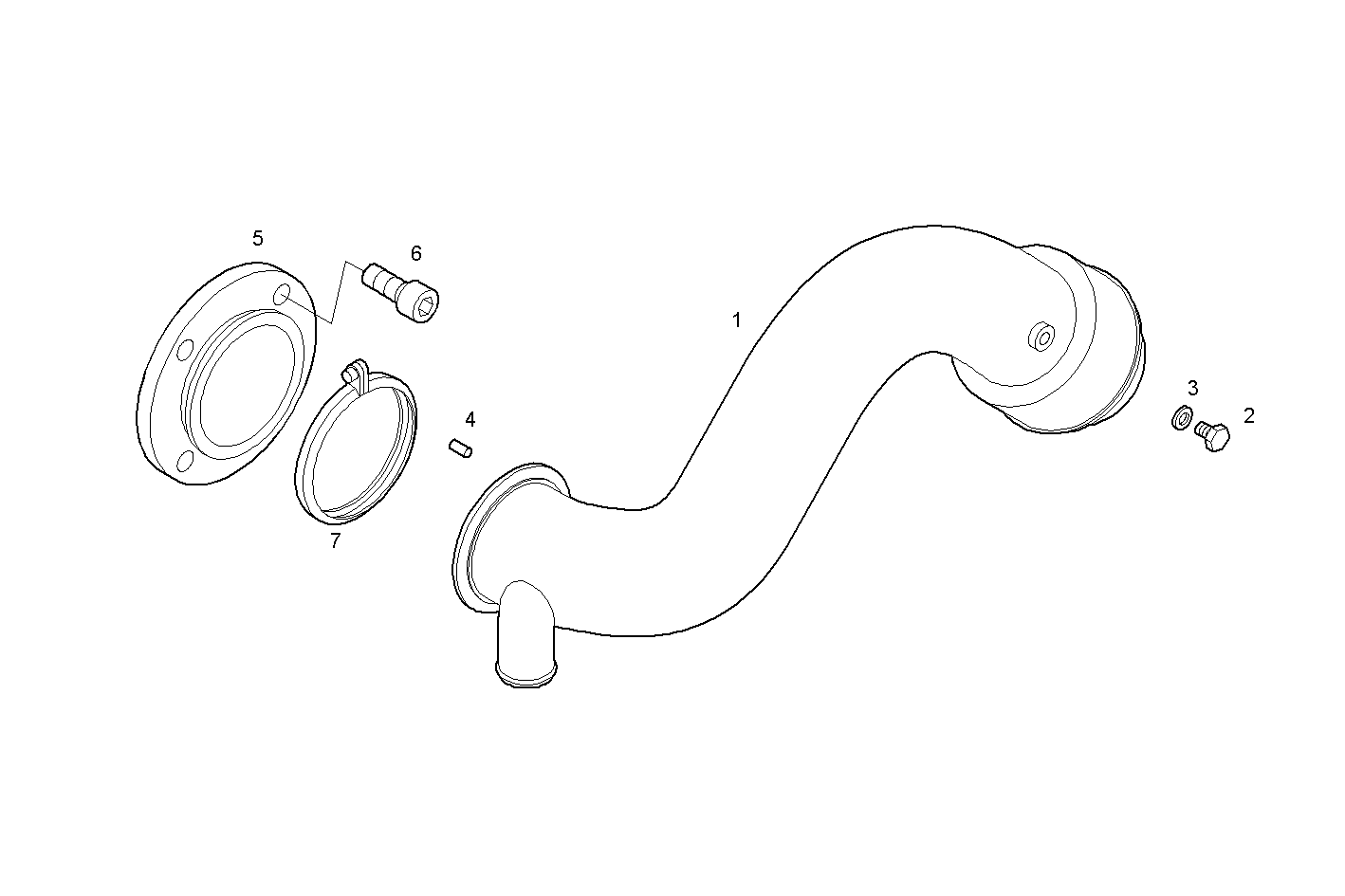 GAS-WATER MIXER WITH STERN OUTLET - C78ENTM55.10A001 CURSOR 8 parts diagram