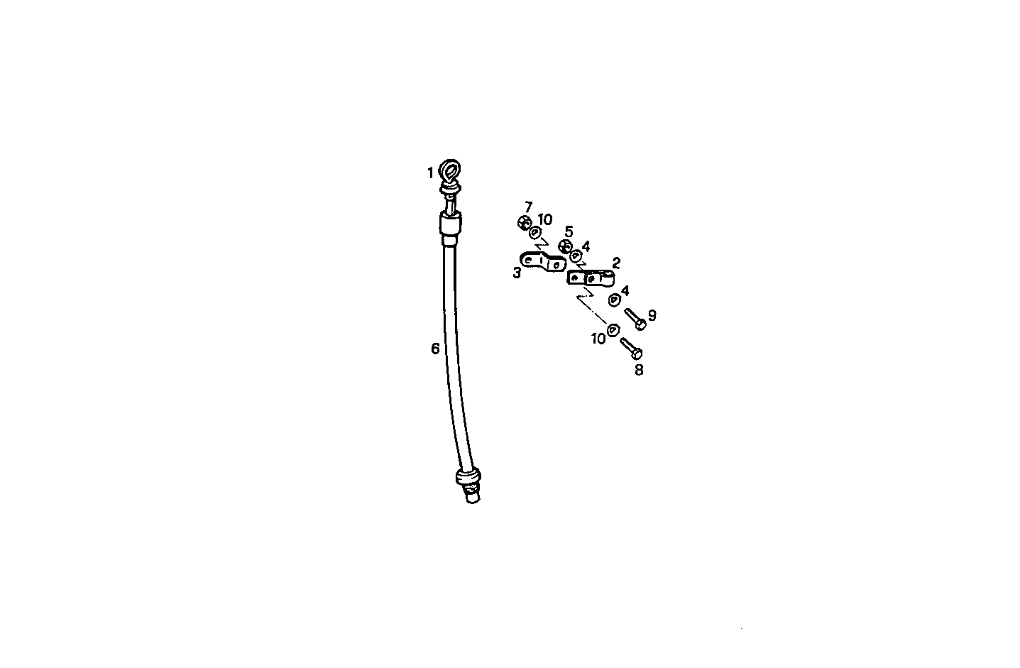 LONG OIL DIPSTICK RIGHT SIDE - 8045SE00.50 8045SE00 parts diagram