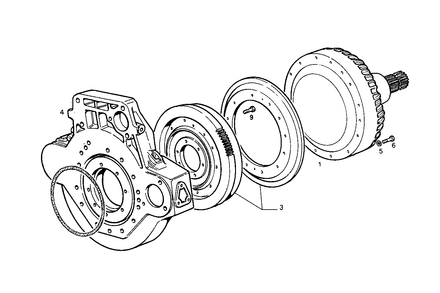 HYDRAULIC COUPLING MIOTTO - 8210M22.30A001 8210M22 parts diagram