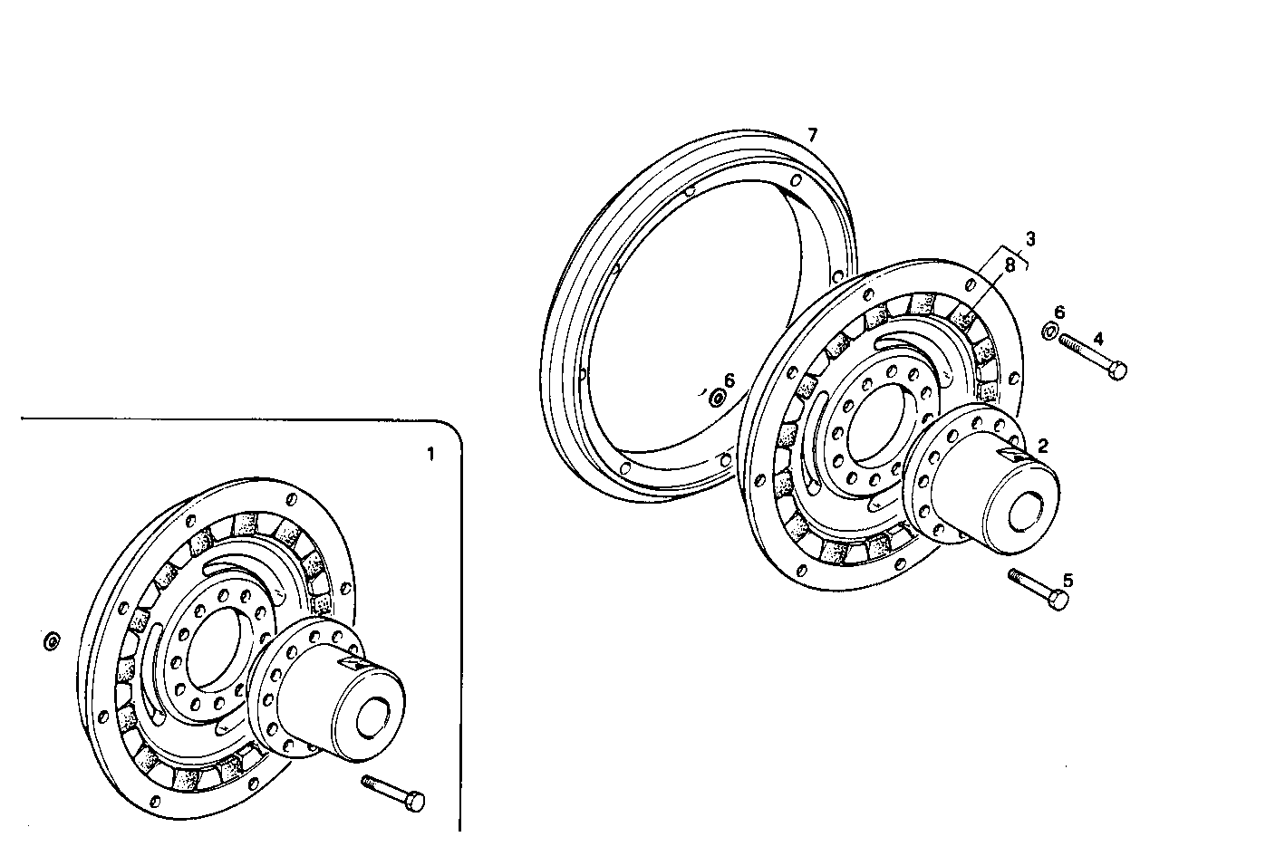 ELASTIC COUPLING - 8061i40.05 8061i40 parts diagram