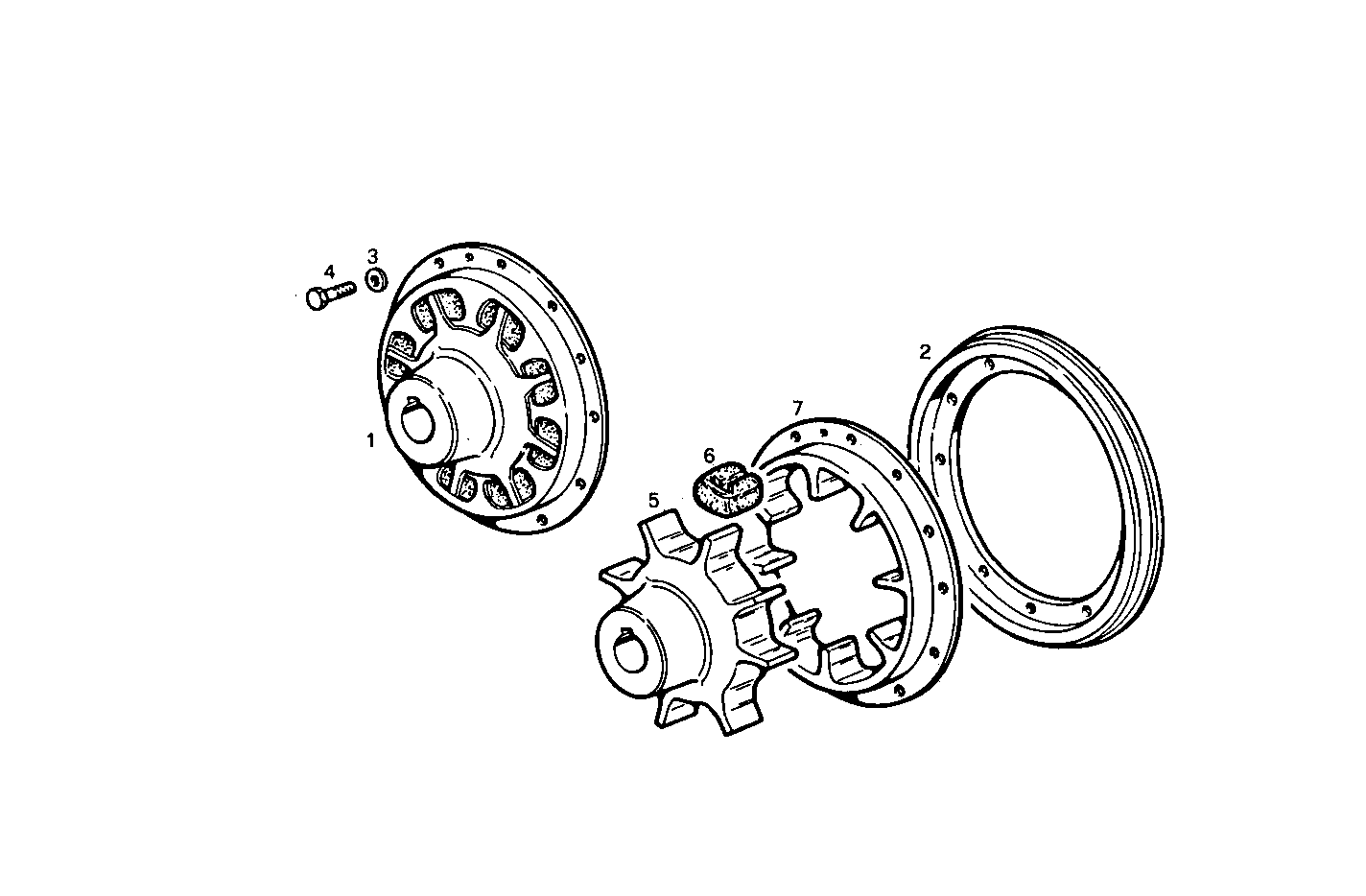ELASTIC COUPLING - 8210SRi25.01 8210SRi25 parts diagram
