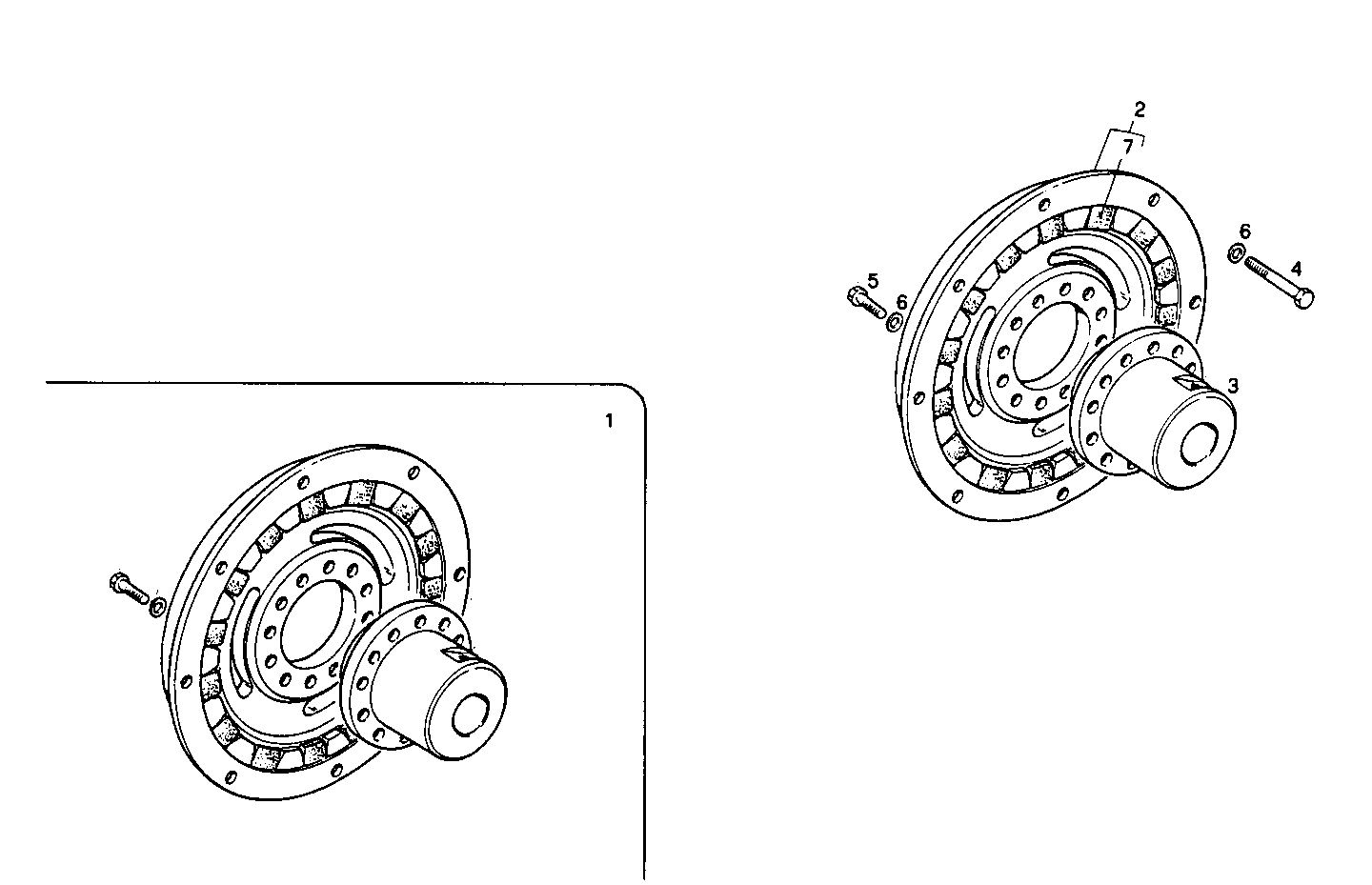 ELASTIC COUPLING - 8035E00.00 8035E00 parts diagram