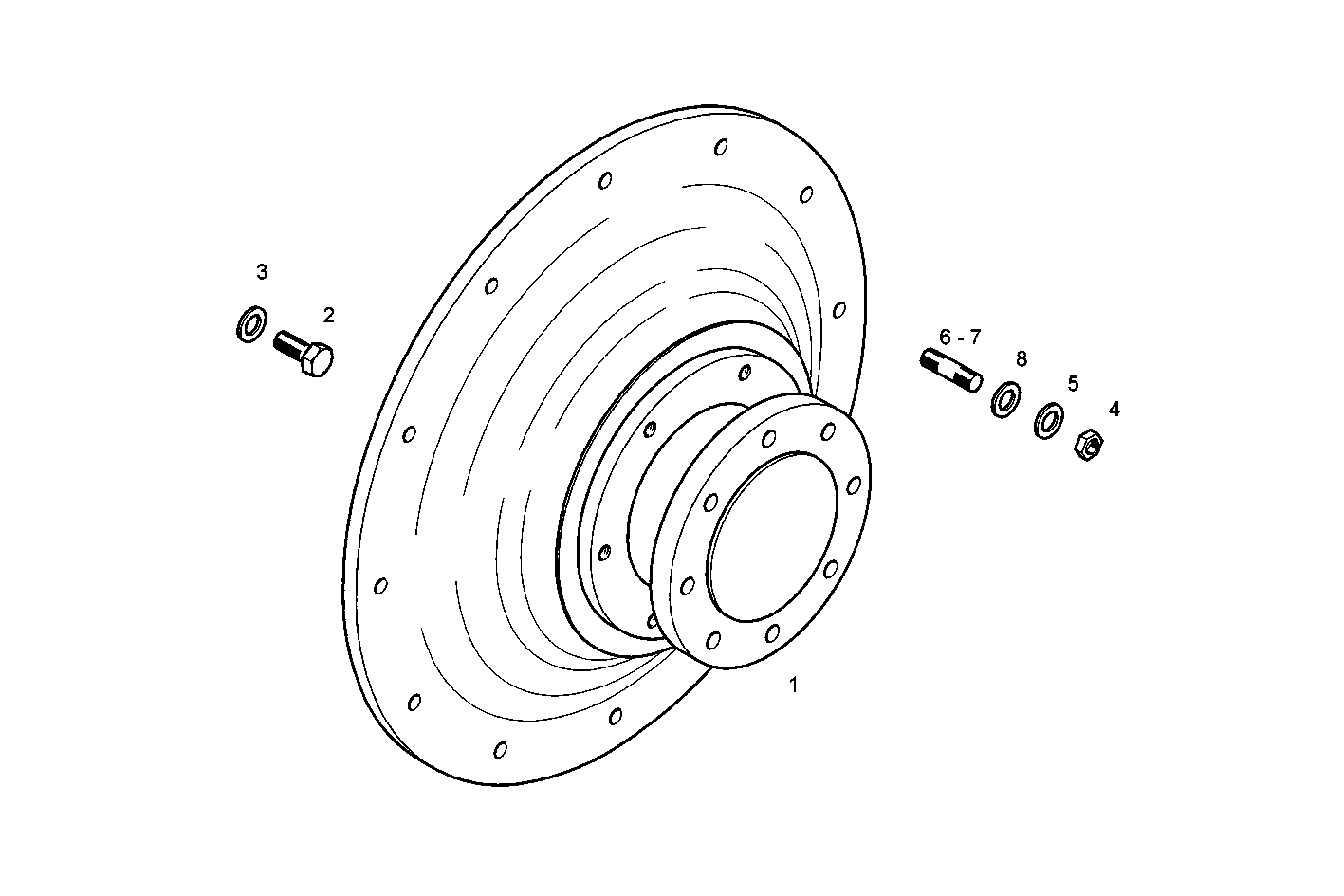 ELASTIC COUPLING - C78ENTM50.11 CURSOR 8 parts diagram
