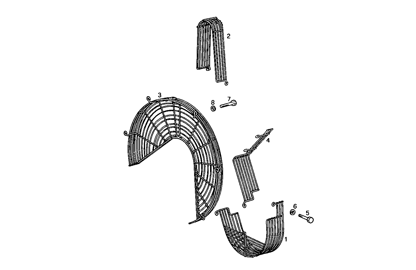 GUARD - 8210i03.00A550 8210i03 parts diagram