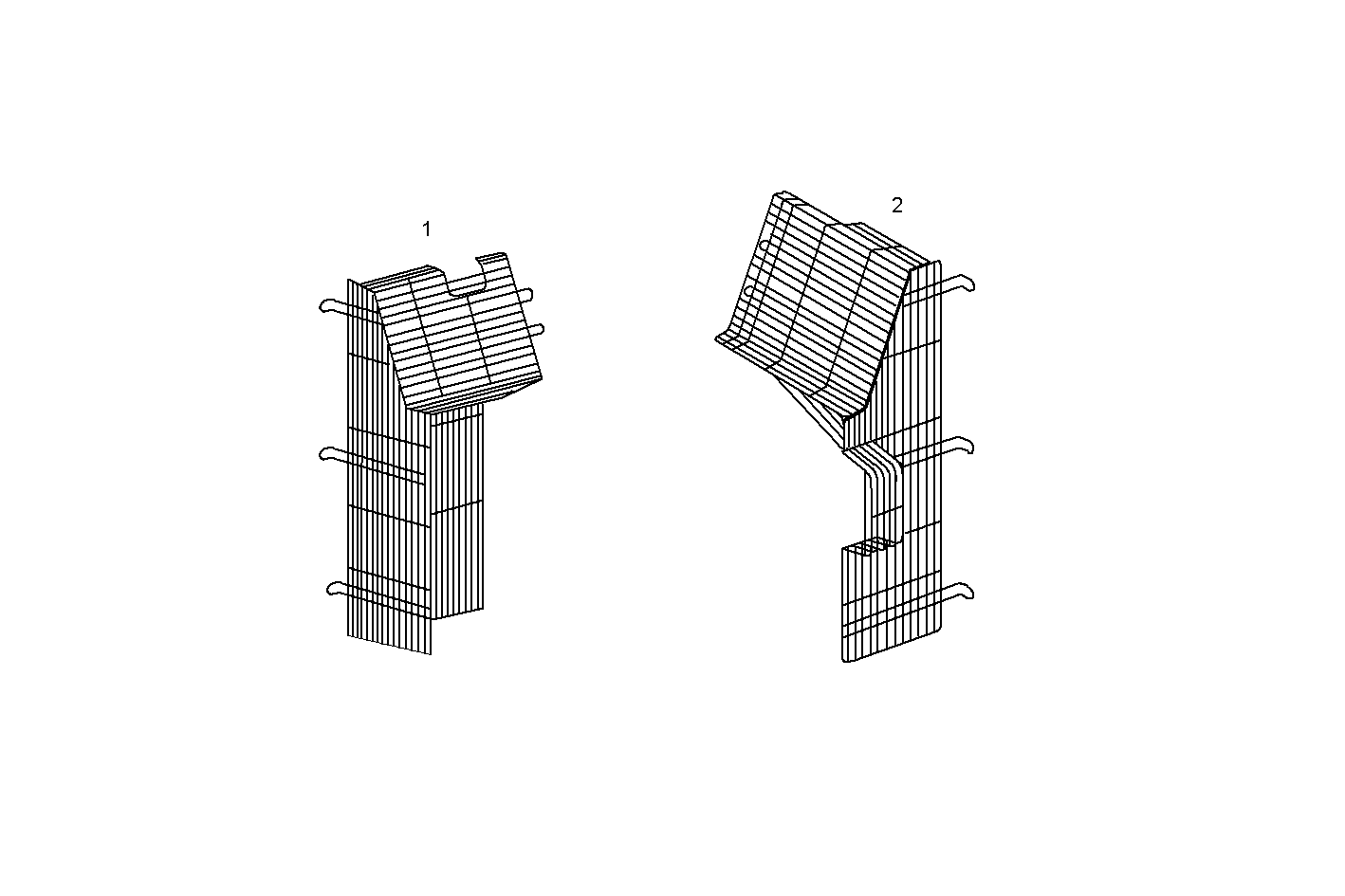 SHIELDS - N45MNSD00.00 NEF 4 mechanic. - TIER 2 parts diagram