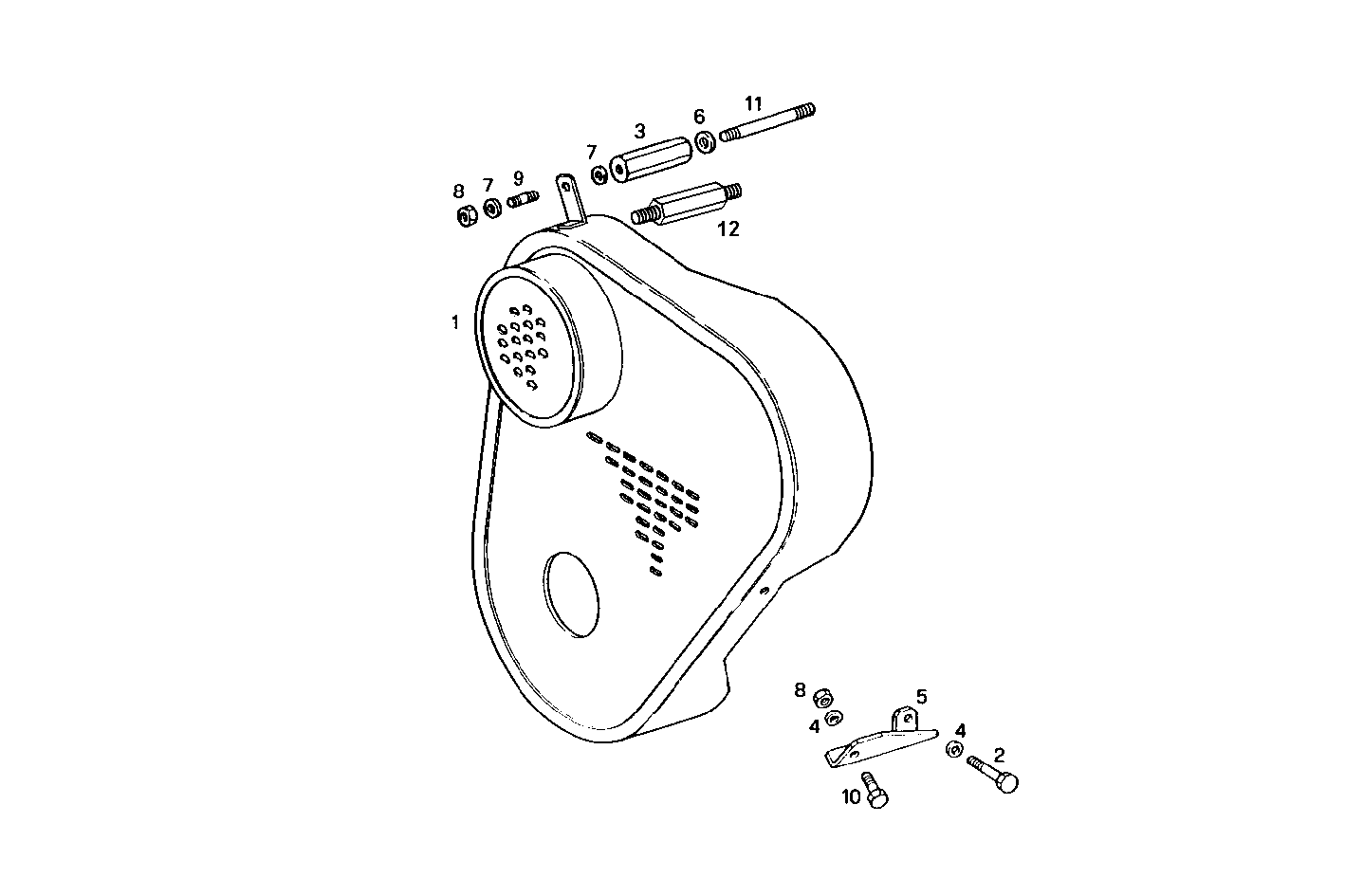 GUARD - 8061Si40.00 8061Si40 parts diagram