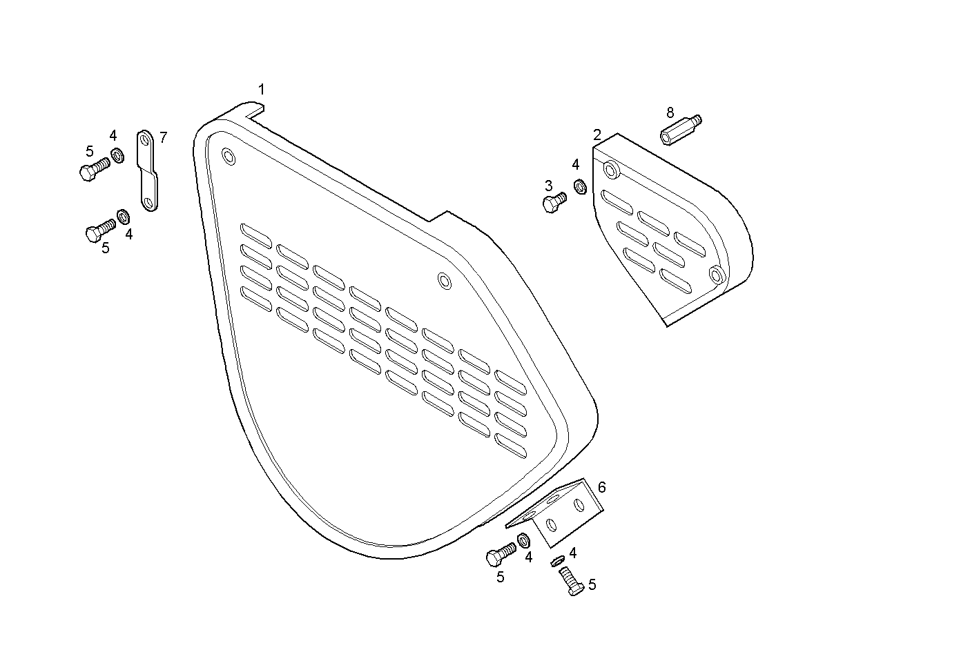 SHIELDS - C78ENTM50.10 CURSOR 8 parts diagram