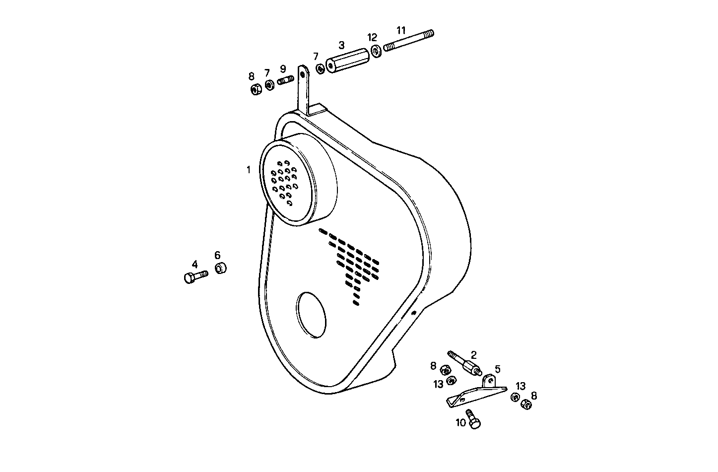 GUARD - 8041i40.55 8041i40 parts diagram