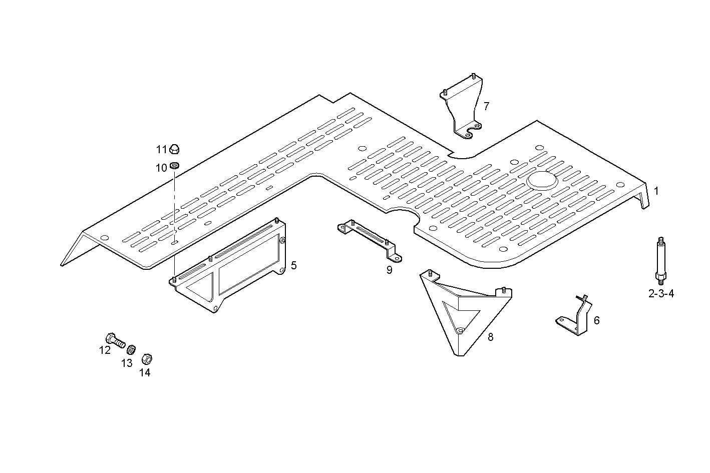 SHIELDS - C78ENTM50.10 CURSOR 8 parts diagram