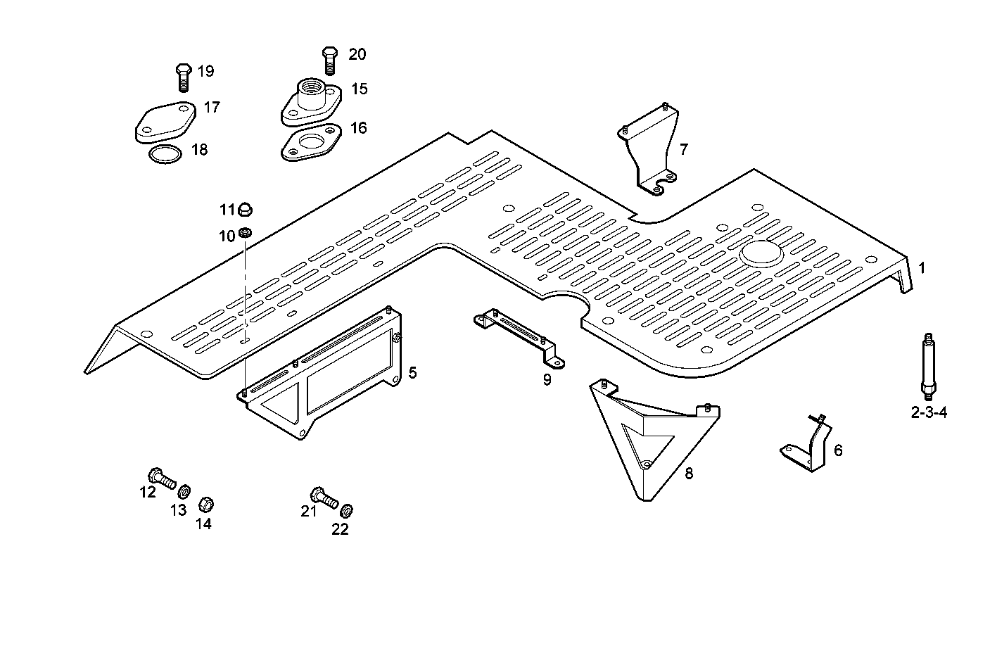 SHIELDS - C78ENTM50.11 CURSOR 8 parts diagram