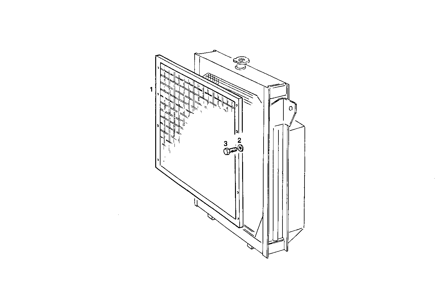 GROUP SHIELDS - NEF60TE2.A558 NEF 6 electron. parts diagram
