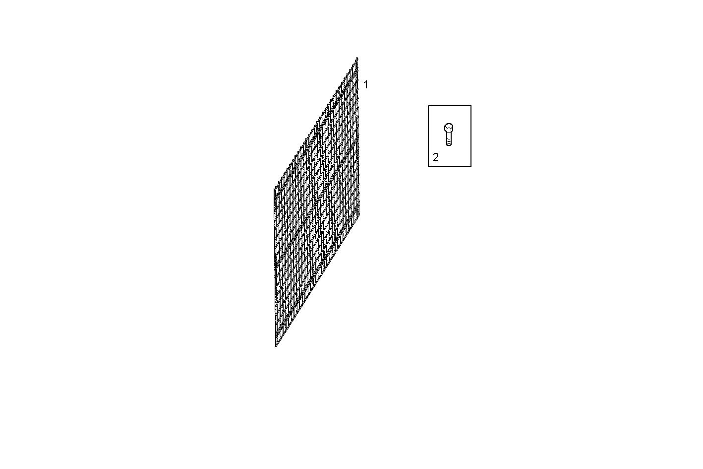 GUARD - GENEF100M.A552 NEF 4 mechanic. parts diagram