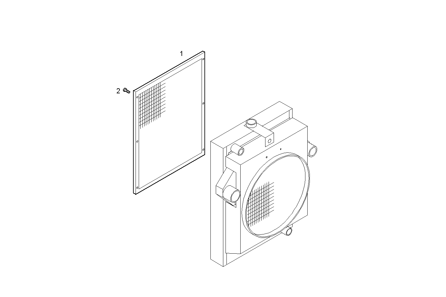 GUARD - N45MNTX20.00 NEF 4 mechanic. - TIER 3 parts diagram