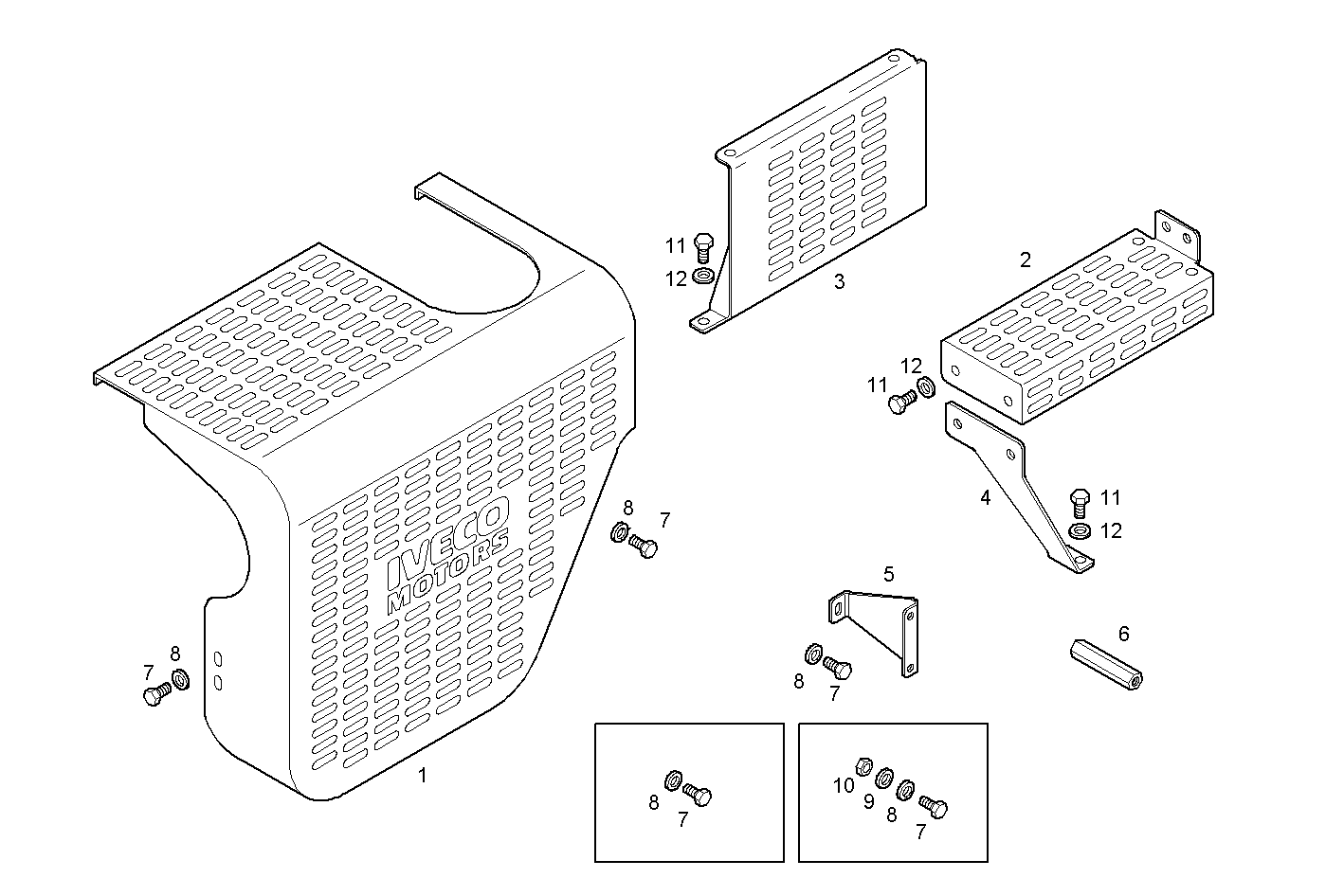 GUARD - N67MNTE60.00 NEF 6 mechanic. - TIER 2 parts diagram