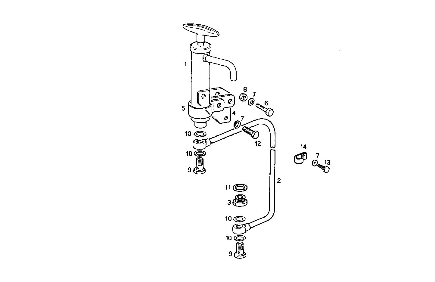 OIL DRAIN PUMP - 8141i67.01 8141i67 parts diagram