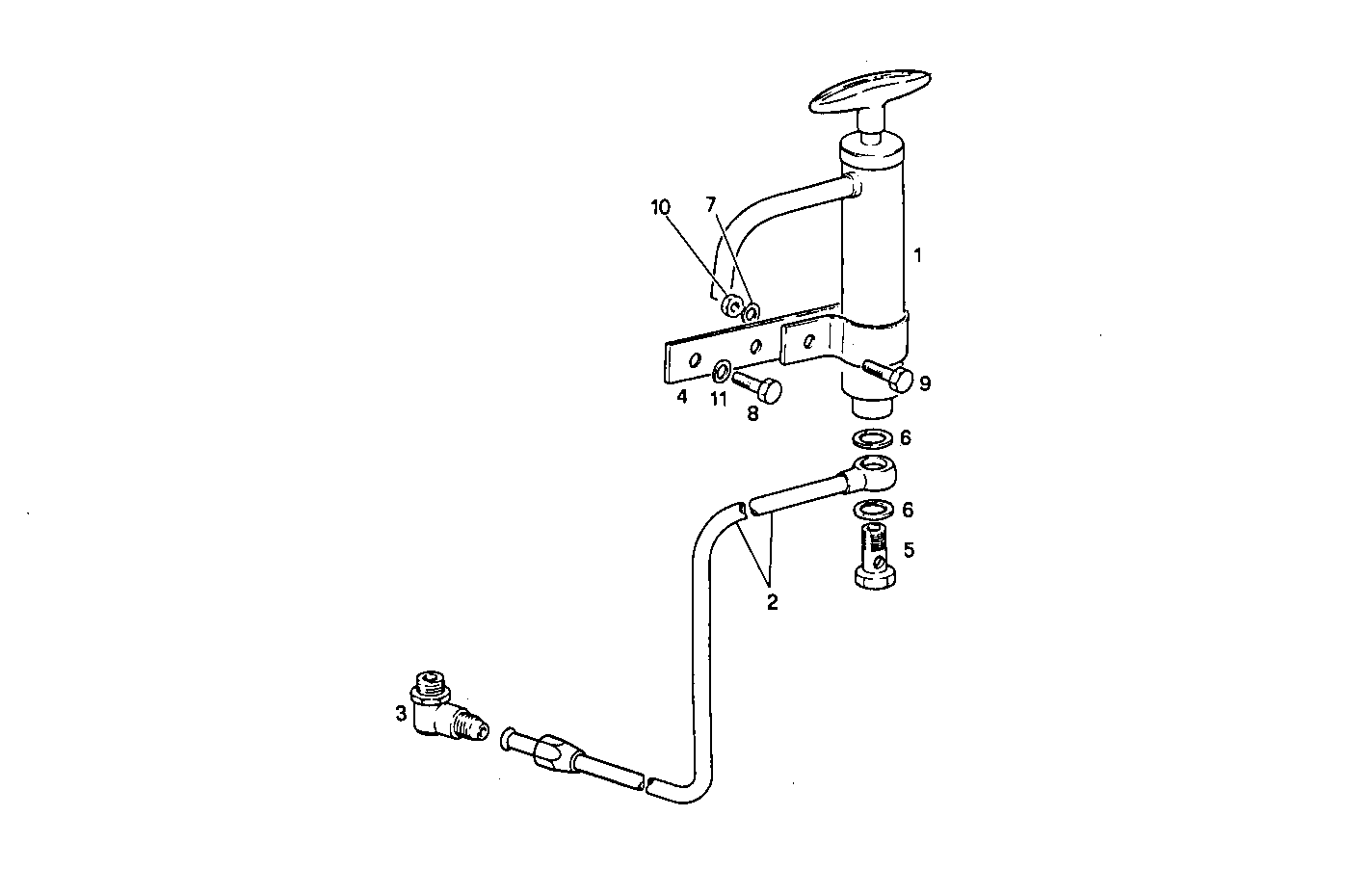 OIL DRAIN PUMP - 8045E00.50 8045E00 parts diagram