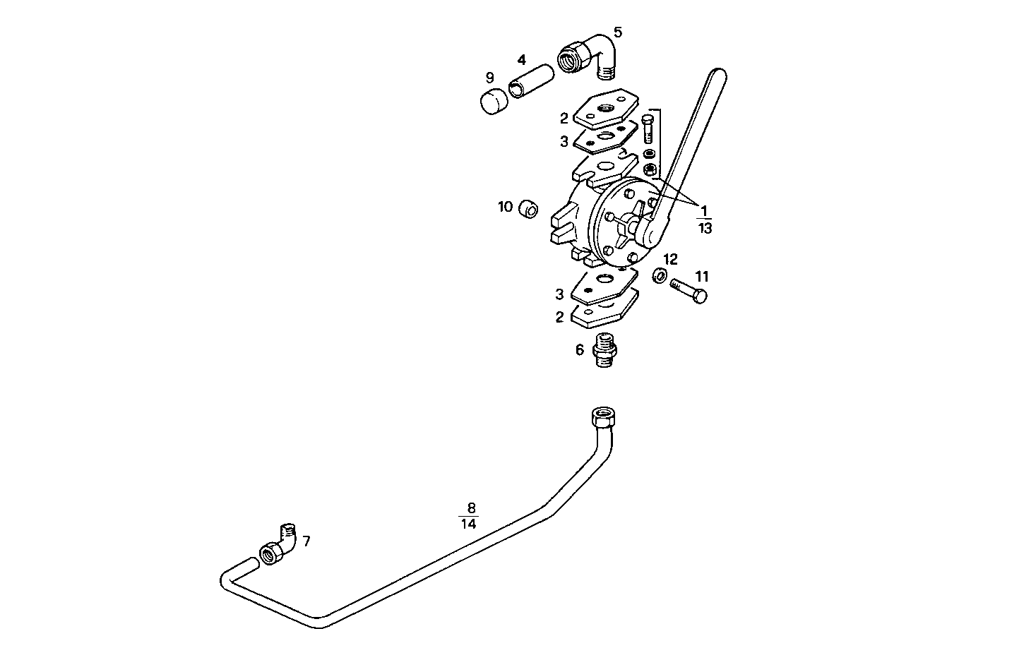 OIL DRAIN PUMP - GS8281SRi26.01A604 GS8281SRi26 parts diagram