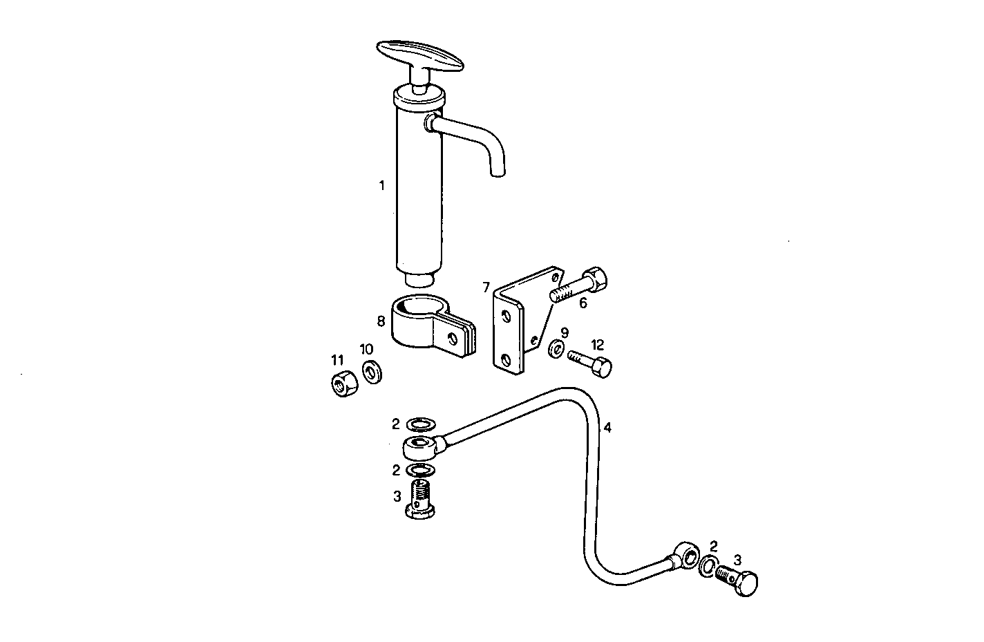 OIL DRAIN PUMP - 8061C05.05 8061C05 parts diagram