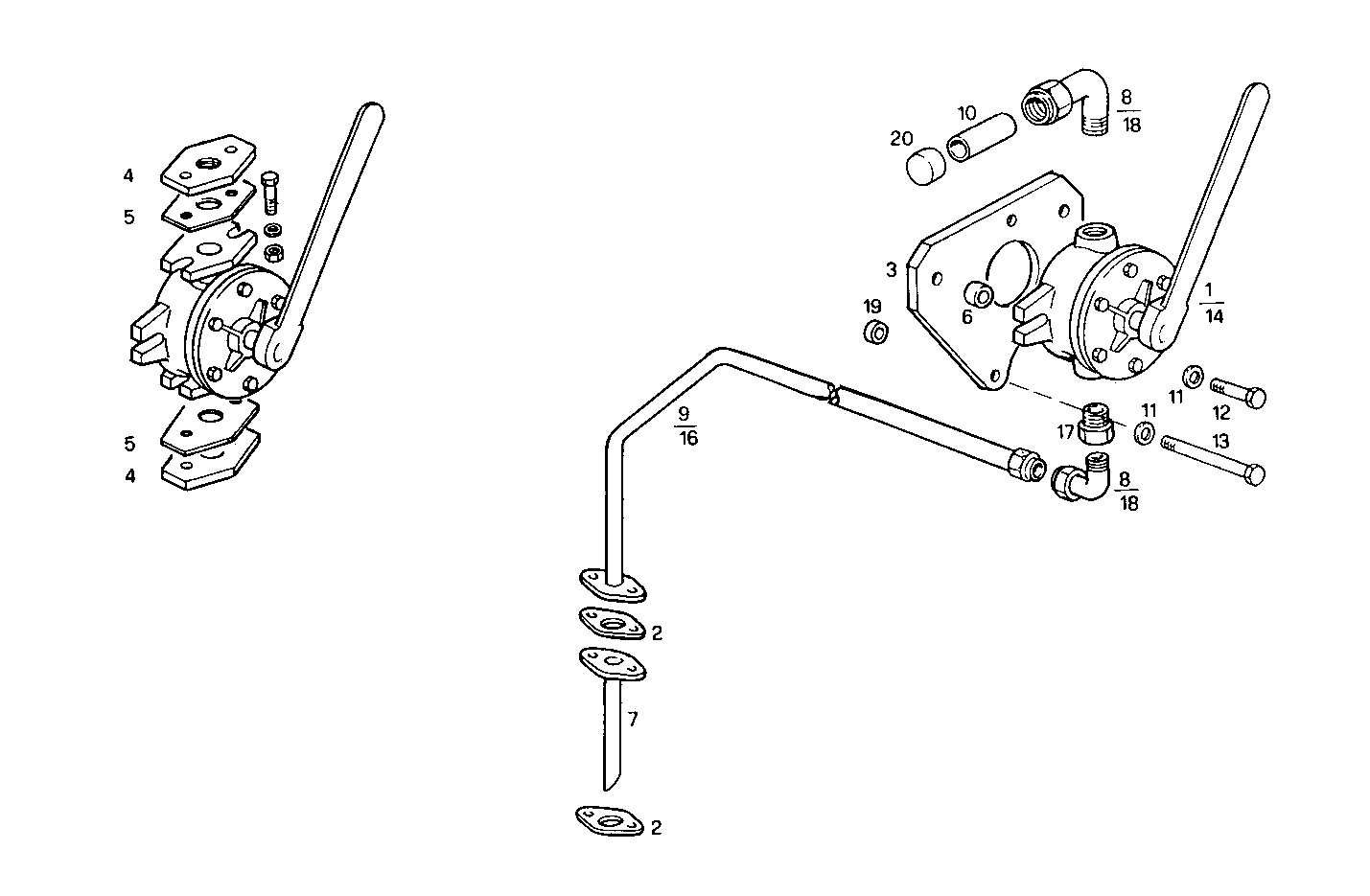 OIL DRAIN PUMP - 8281SRM70.40 8281SRM70 parts diagram
