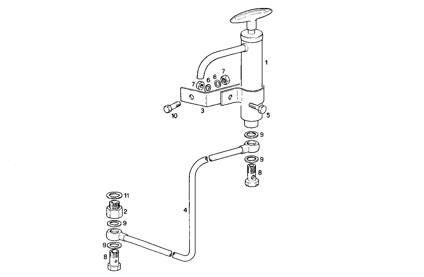 OIL DRAIN PUMP - 8361SRM40.40 8361SRM40 parts diagram