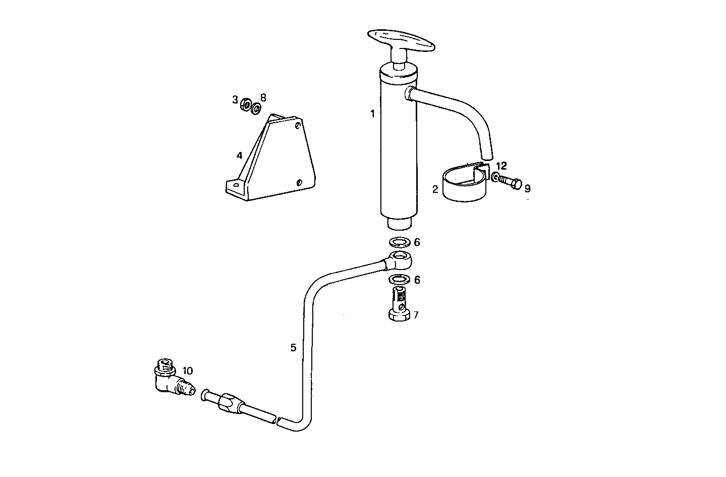 OIL DRAIN PUMP - 8041M08.40 8041M08 parts diagram