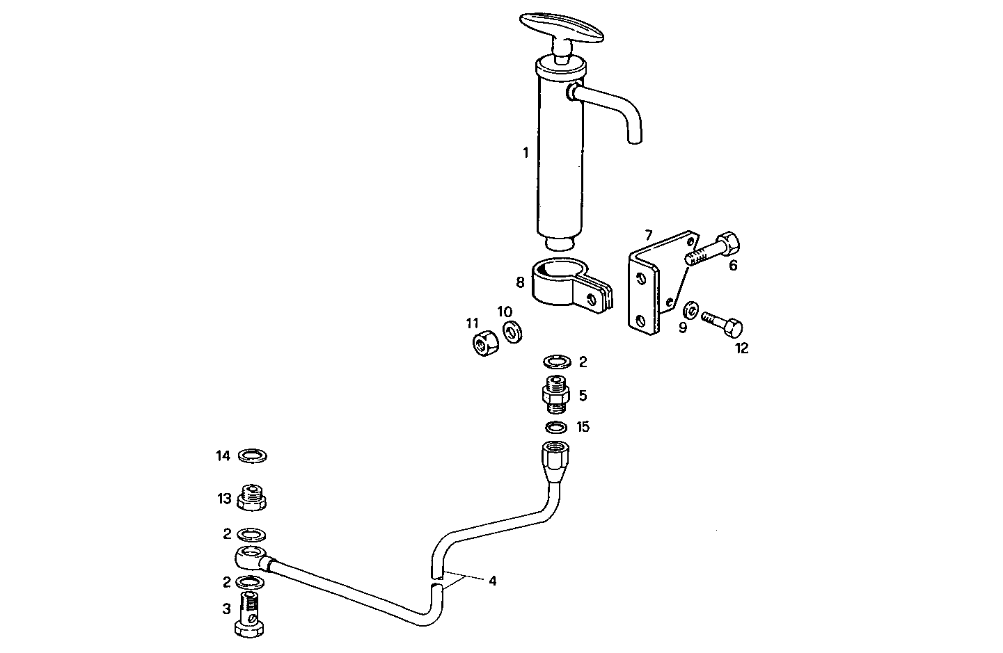 OIL DRAIN PUMP - 8065E00.00 8065E00 parts diagram