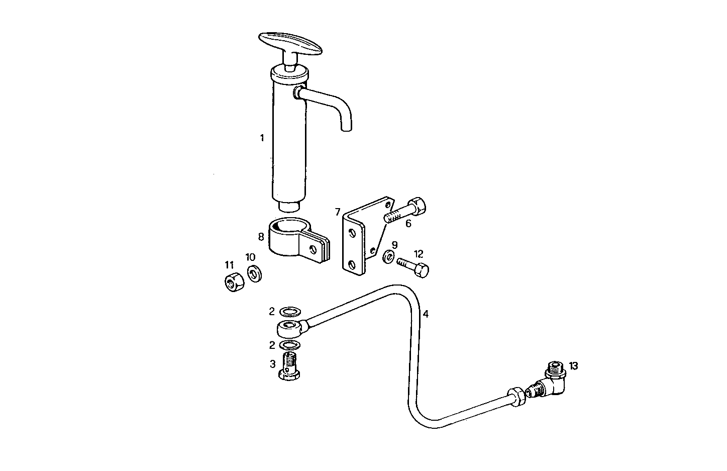 OIL DRAIN PUMP - 8061C05.05 8061C05 parts diagram