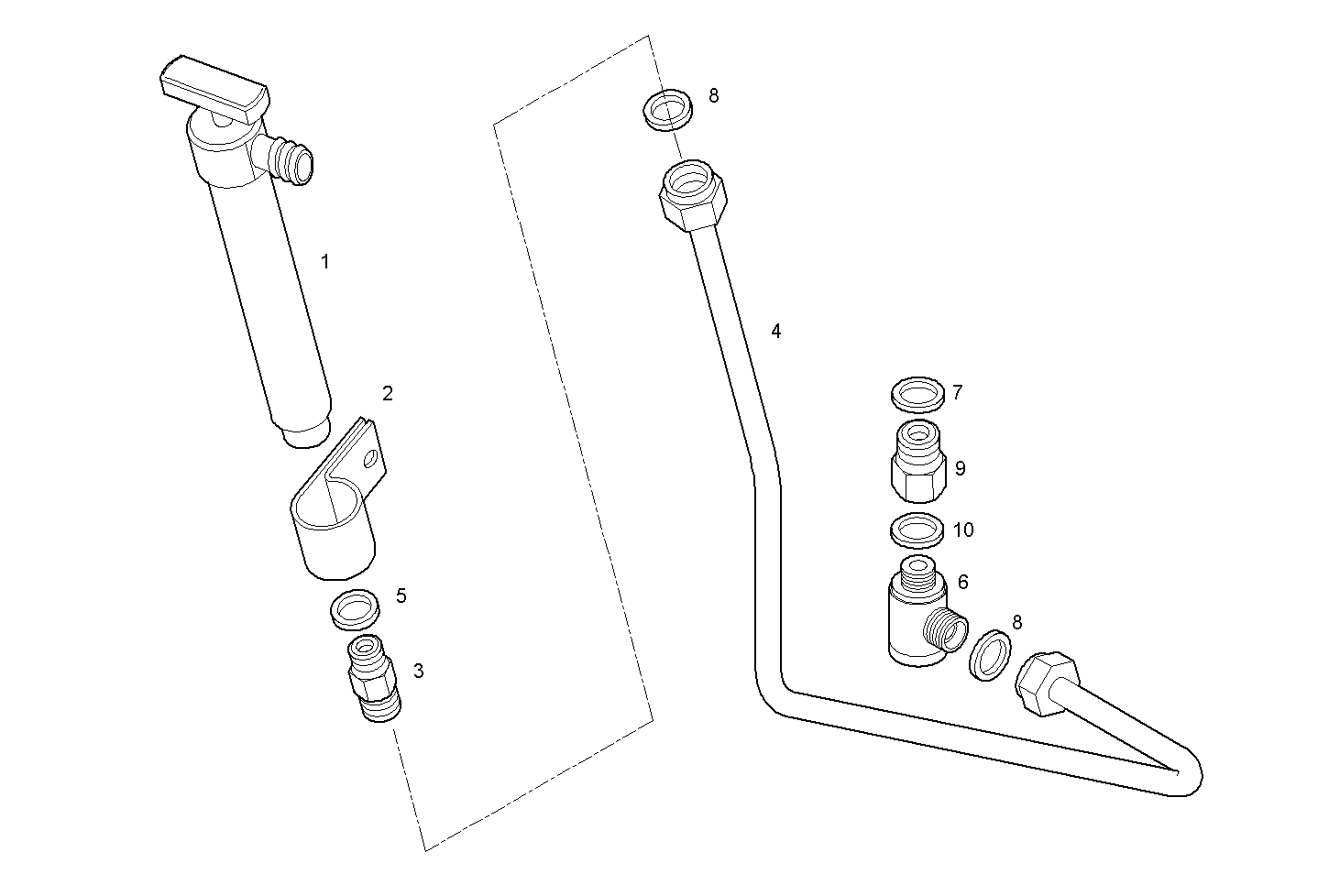 OIL DRAIN PUMP - GECURSOR400E.R990 CURSOR 13 parts diagram