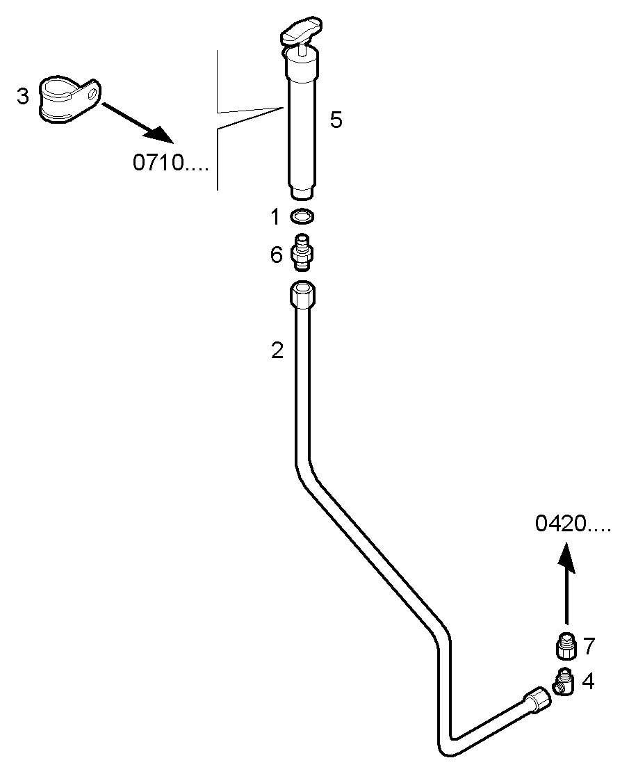OIL OUTLET PUMP - CURSOR10TE1.X001 CURSOR 10 - TIER 3 parts diagram