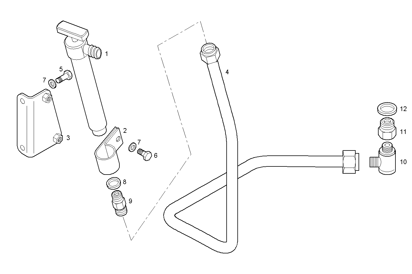 OIL OUTLET PUMP - C87ENTX20.00 CURSOR 9 - TIER 3 parts diagram