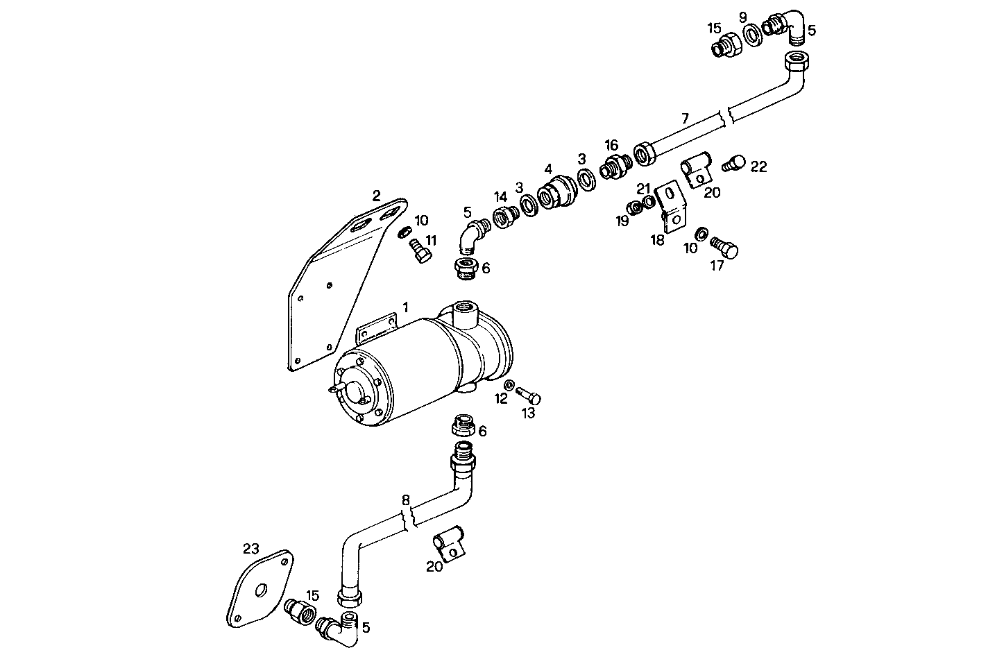 ENGINE PRE-LUBRICATING PUMP - 8291SRi15.00 8291SRi15 parts diagram