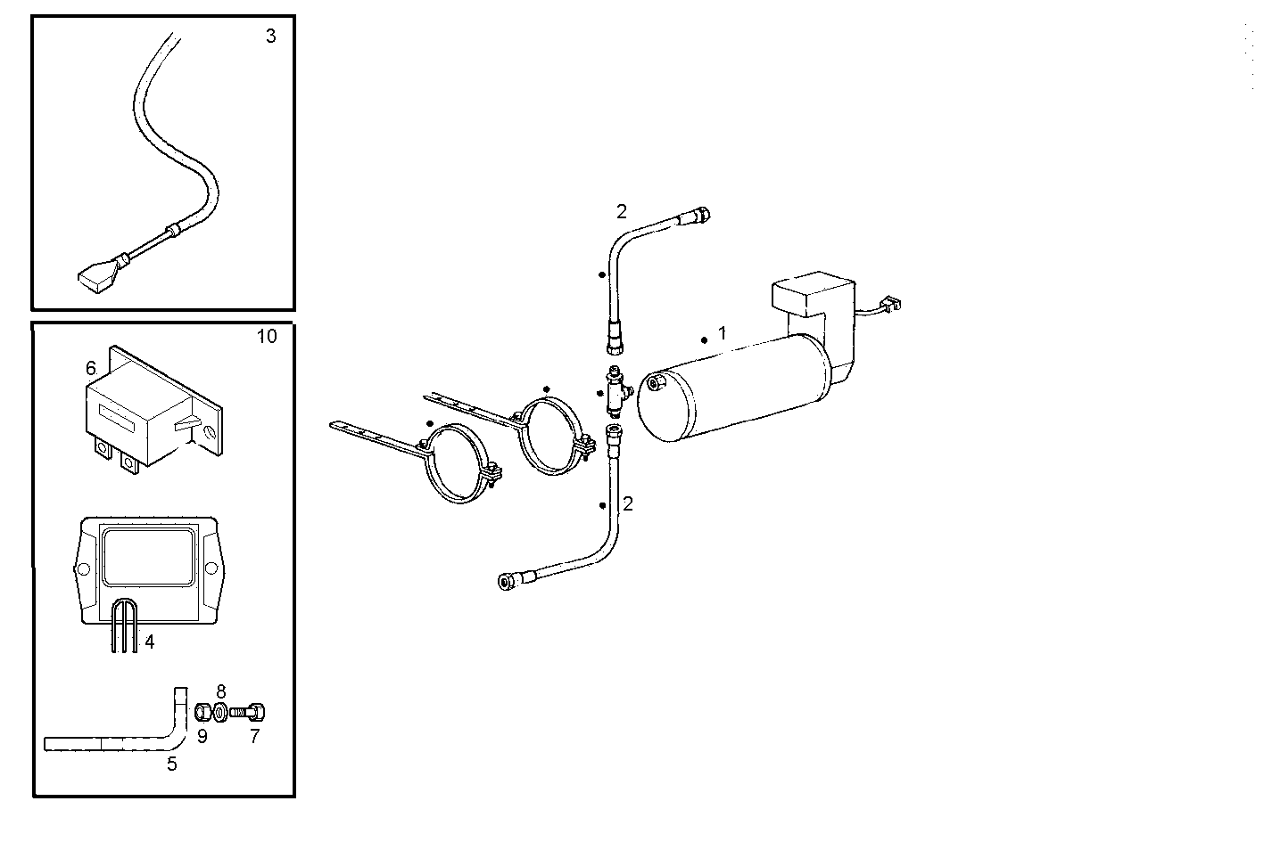 ACCESSORIES - 8061Si40.00 8061Si40 parts diagram