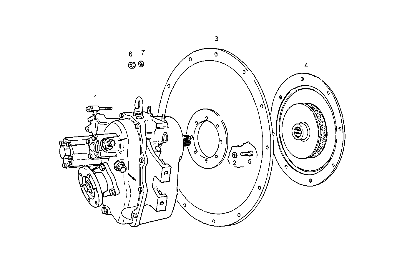 MARINE GEAR TECHNODRIVE TM 360 - C78ENTM30.10-D 01/04 CURSOR 8 parts diagram