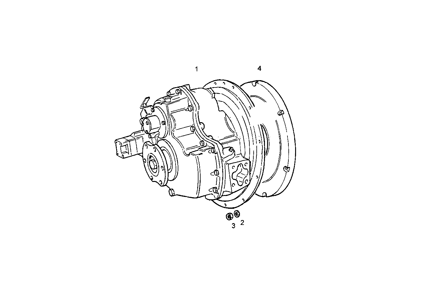 MARINE GEAR TWIN DISC MG 5075 A - C78ENTM50.11 CURSOR 8 parts diagram