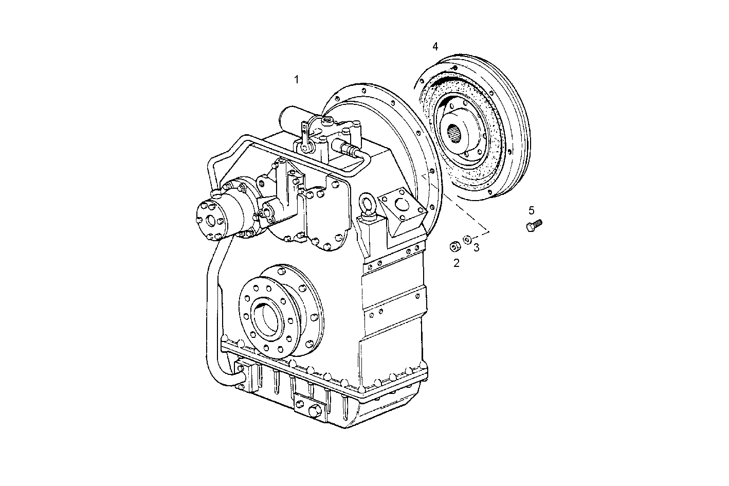 MARINE GEAR - C78ENTM55.10 CURSOR 8 parts diagram