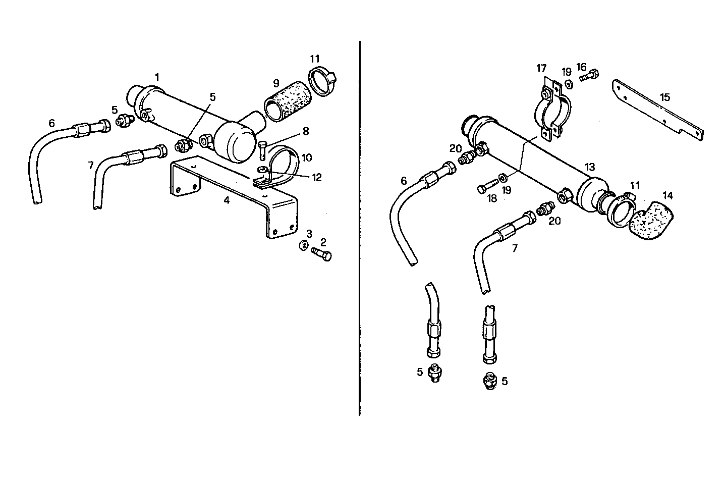 MARINE GEAR TWIN DISC MG 506-1 - 8061M12.00 8061M12 parts diagram