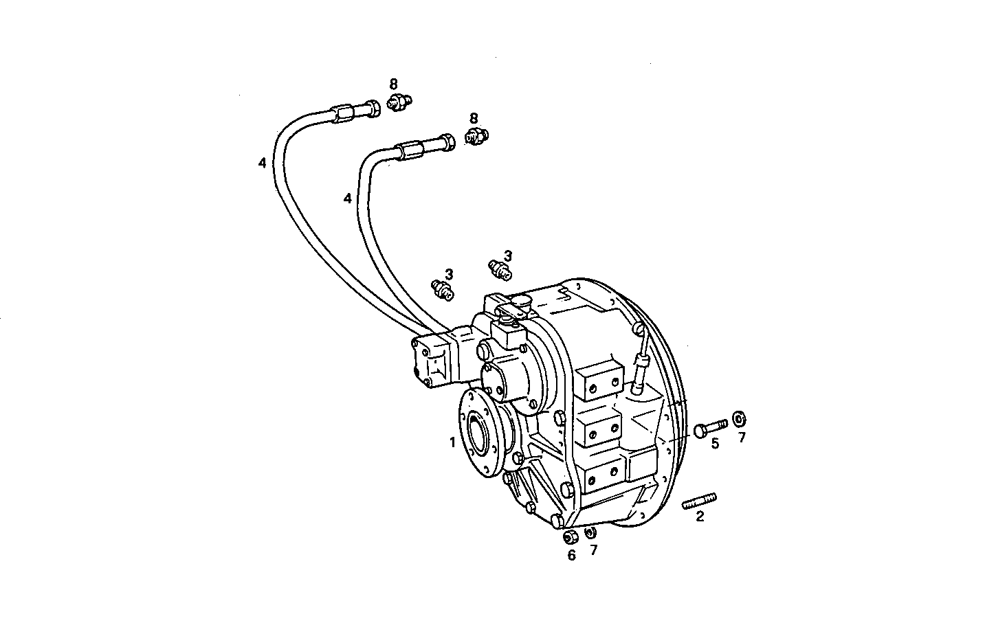 MARINE GEAR TWIN DISC MG 506-1 - 8061SRM30.10 8061SRM30 parts diagram