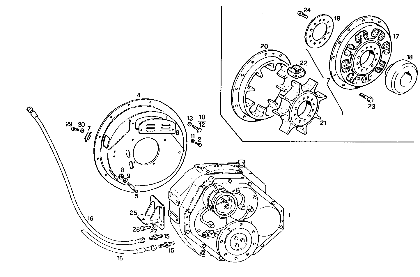 MARINE GEAR PONT a MOUSSON NFB - 8210SM26.12 8210SM26 parts diagram