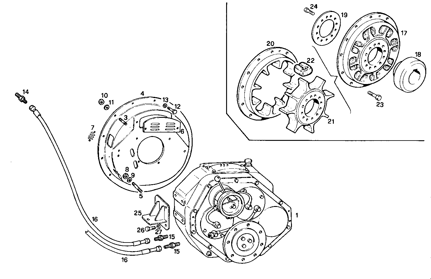 MARINE GEAR PONT a MOUSSON NFB - 8281SRM44.30 8281SRM44 parts diagram