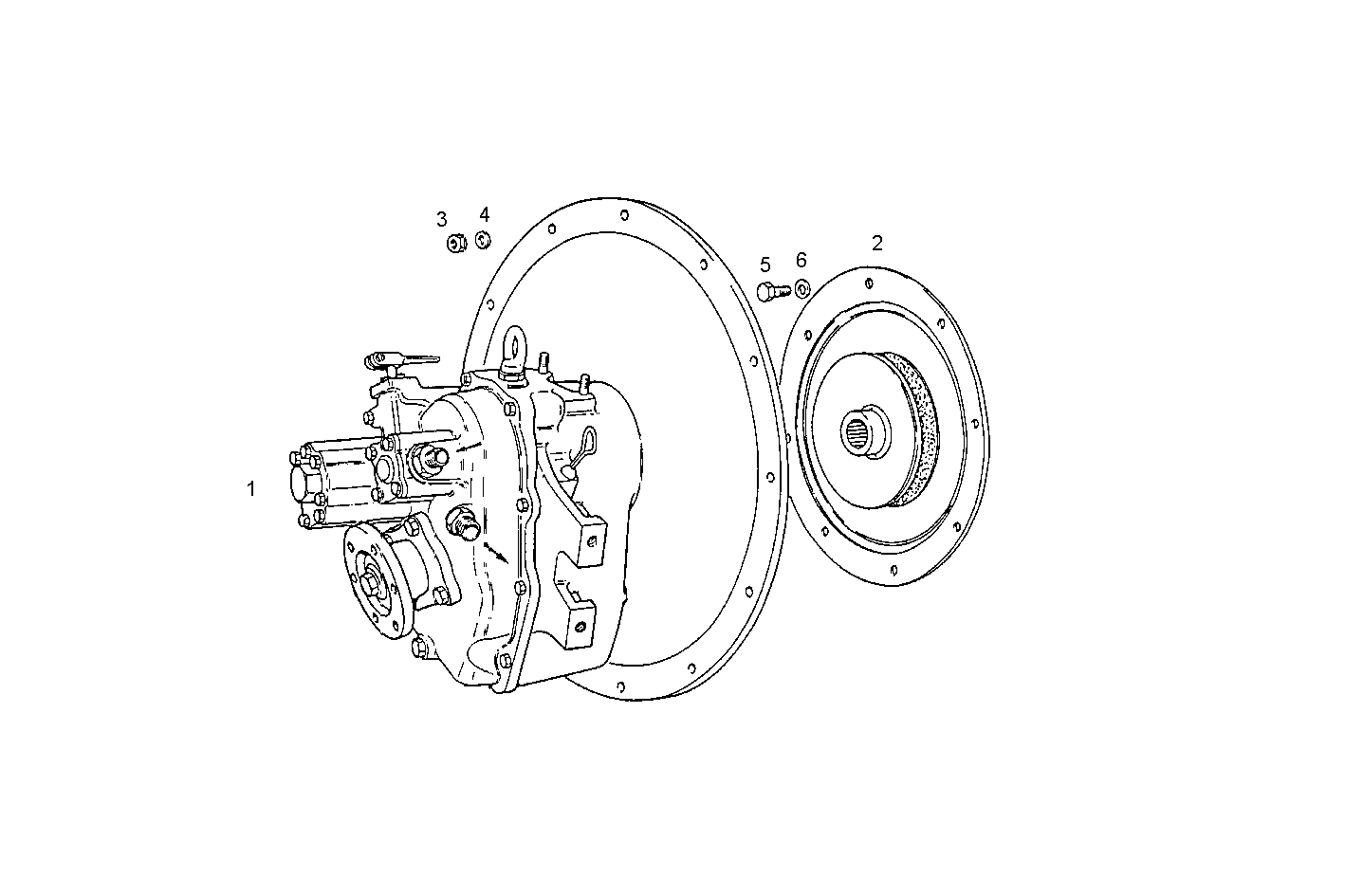MARINE GEAR TECHNODRIVE TM 880 A - N67MNTM28.31 NEF 6 mechanic. parts diagram