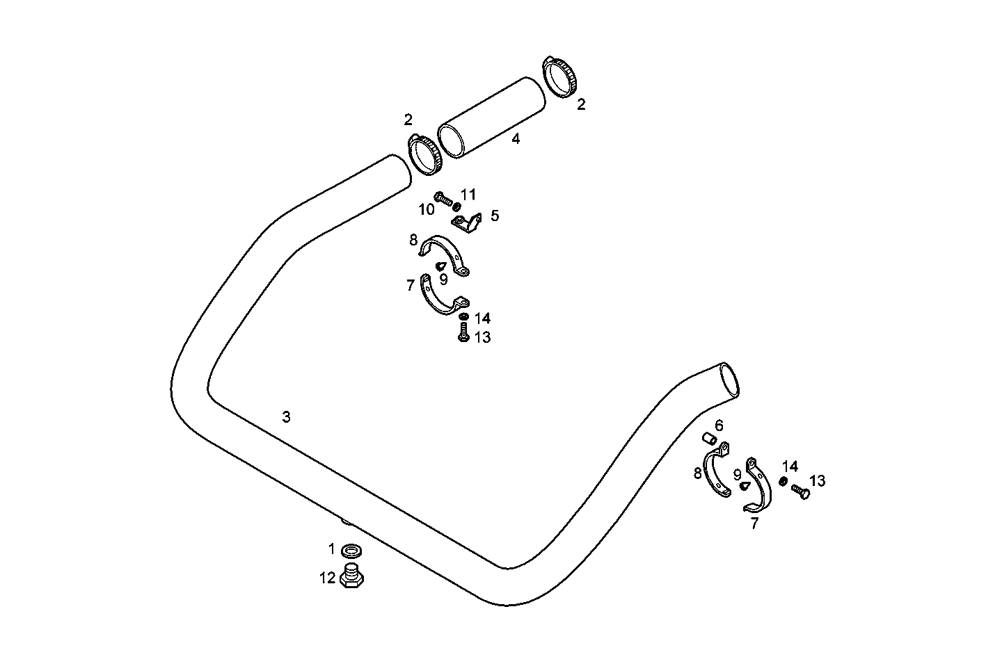 MARINE GEAR ZF-MPM IRM 311A - C78ENTM30.10-C 12/03 CURSOR 8 parts diagram
