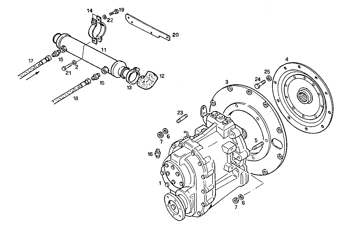 MARINE GEAR ZF-MPM IRM 50 PL2 - 8061M12.02 8061M12 parts diagram