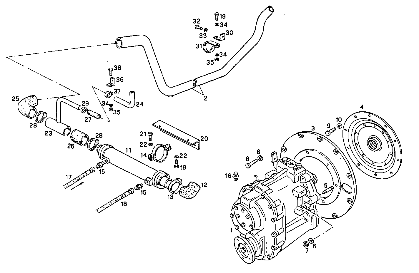 MARINE GEAR ZF-MPM IRM 50 PL2 - 8041M08.21 8041M08 parts diagram