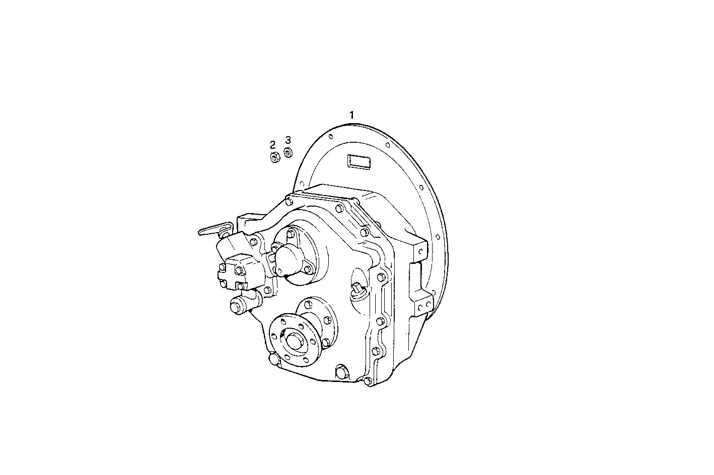 MARINE GEAR ZF-MPM IRM 220A - N67MNTM28.10 NEF 6 mechanic. parts diagram
